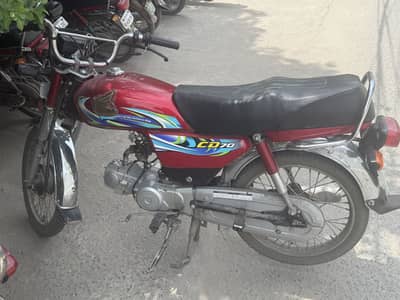 Honda CD 70 for sale - One hand Used | 17000 KM Driven