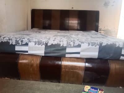 bed  with mattress