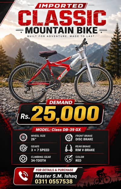 Classic Mountain Bike Going Cheap