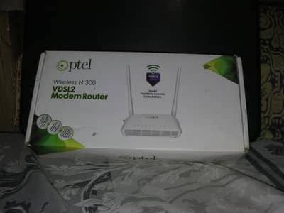 PTCL Wireless N 300 (VDSL2) Modem Router