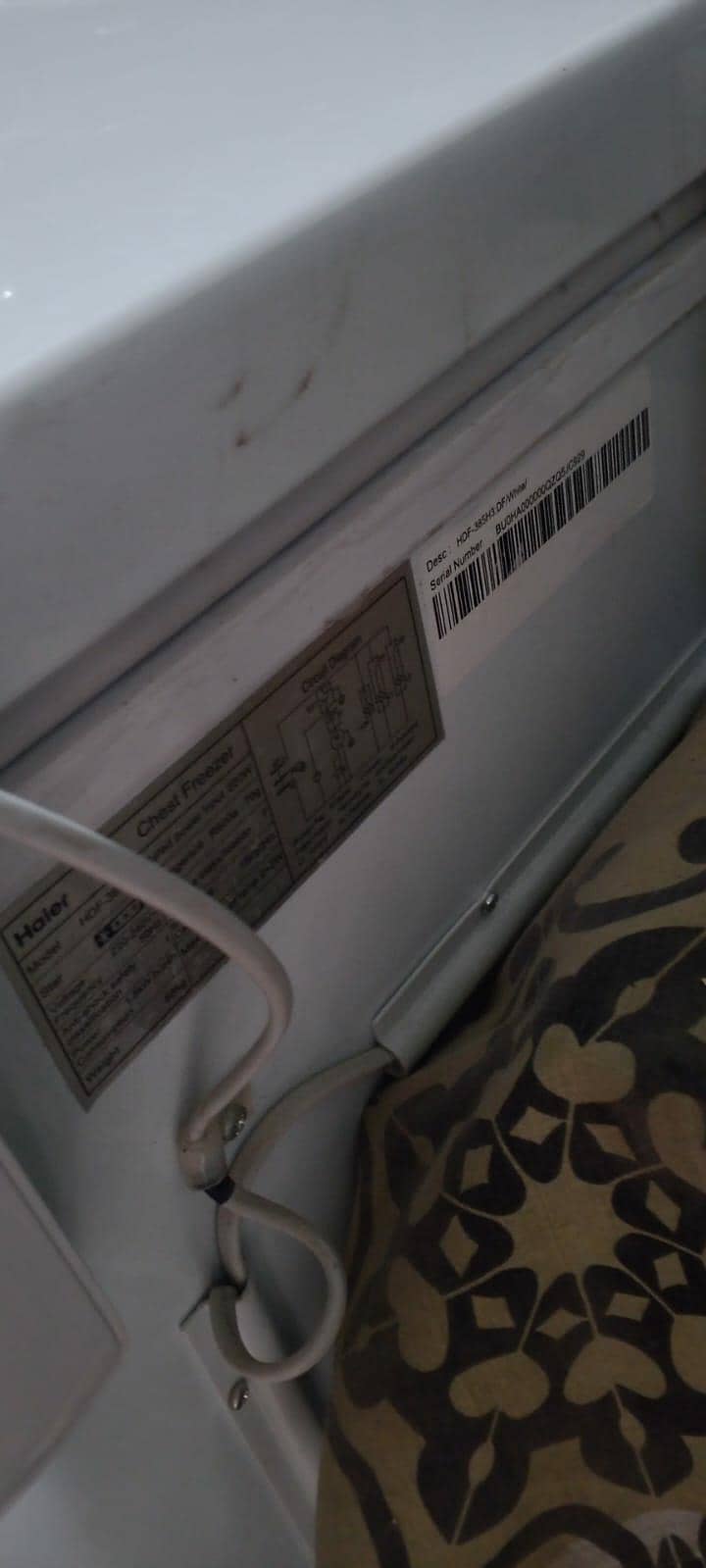 haier deep freezer 5