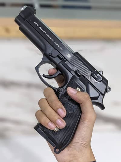 M92 Black Beretta Metal Toy Gun