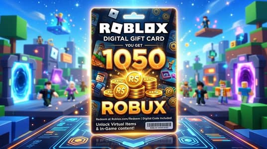 Roblox Digital Card - 1050 Robux