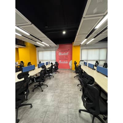Fully Furnished Office Available For Rent In Gulberg MM Alam Road Lahore