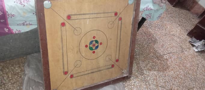 Urgent Sell Medium Size Wooden Carrom Board (Board Only