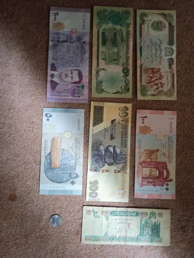 Collecting hobby Currency note all good condition