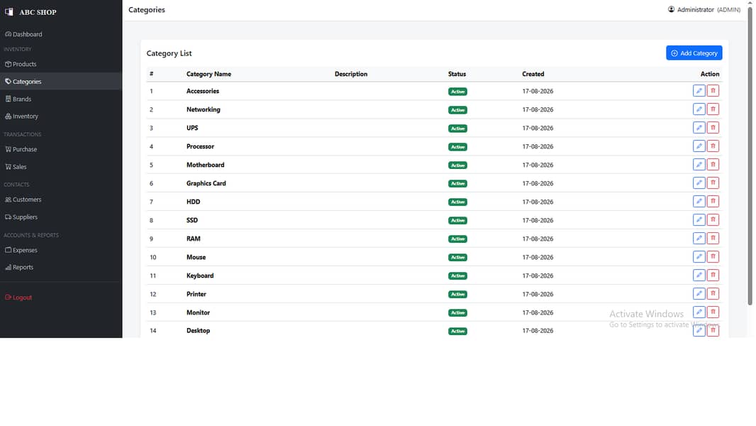 Shop Managerment System Application 2