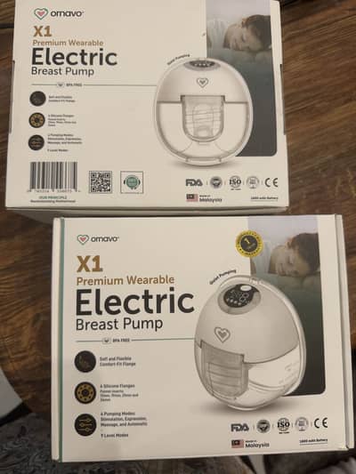 Electric wearable breast pump Ornavo