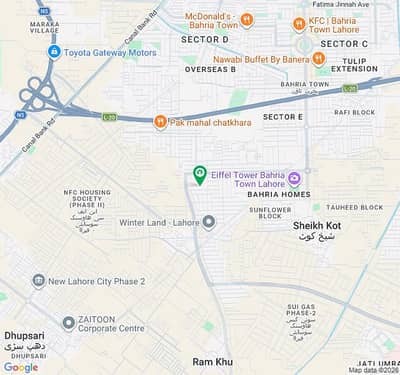 10 Marla Residential Plot Is Available For Sale In Bahria Town Sikandar Block Lahore