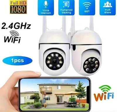 2K QHD WiFi سیکیورٹی کیمرہ | 360° PTZ | AI موشن ٹریکنگ | کلر نائٹ ویژن