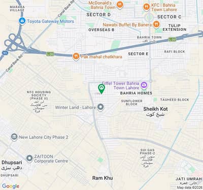 10 Marla Commercial Plot Is Available For Sale In Bahria Town Tauheed Block Lahore