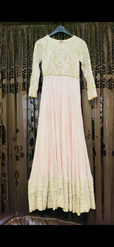 Light Pink Frock (Threads & Motifs)