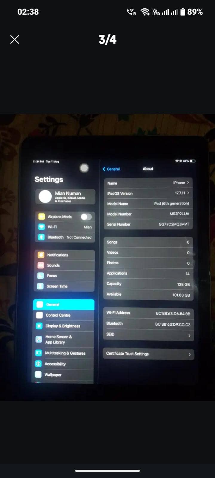 ipad 6th generation 1