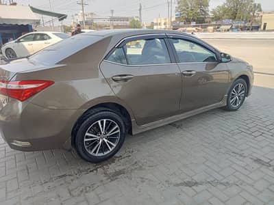Toyota Altis Grande 2015.4 pease paint brand new Aly RIM tyer instal