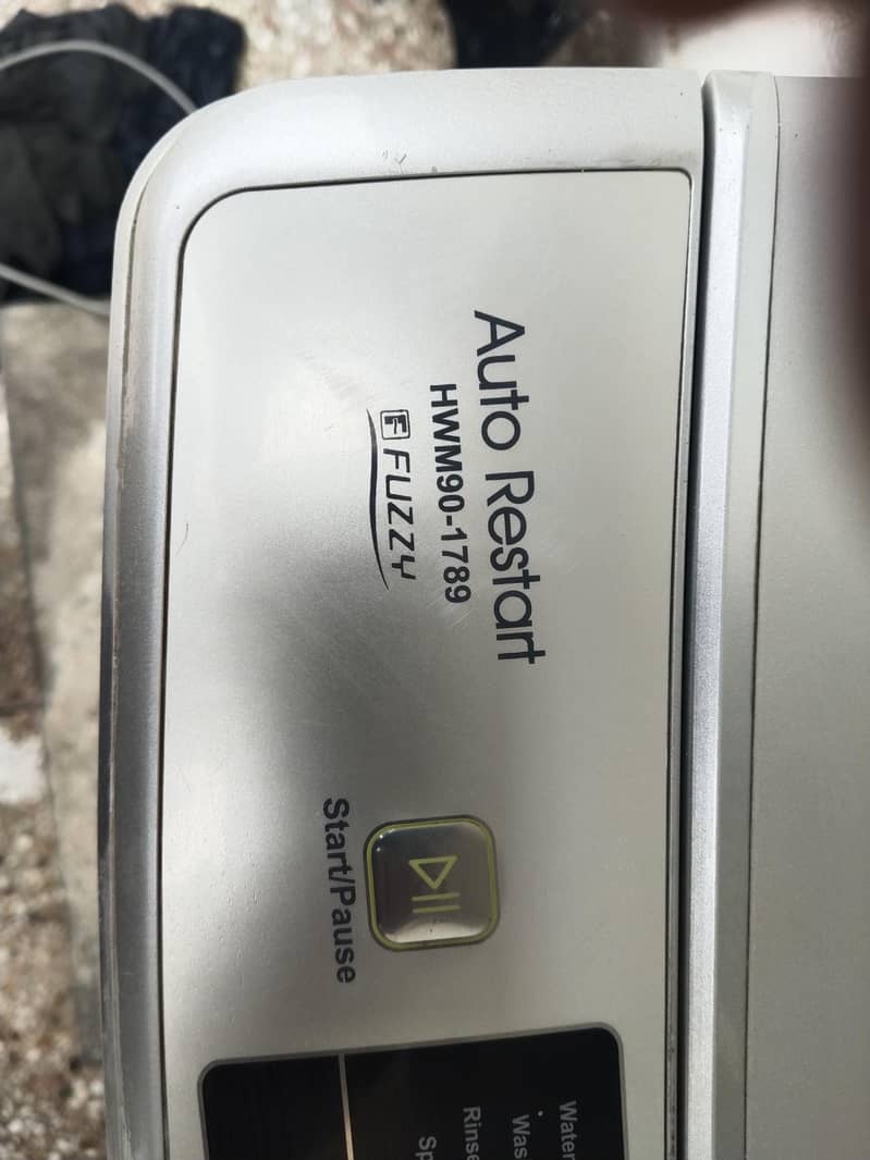Haier automatic washing machine 1