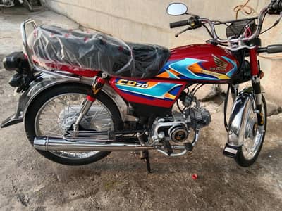 Honda Cd 70 forr sale 2026 Model june k mid me lia hai