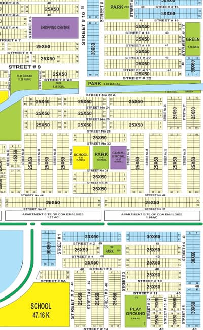 7 Marla Level Plot for Sale in I-15 | Prime Location | Demand: 1.35 Lac