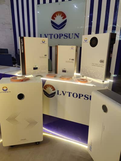 LVTOPSUN Lithium Battery – Power Wall & Floor Units