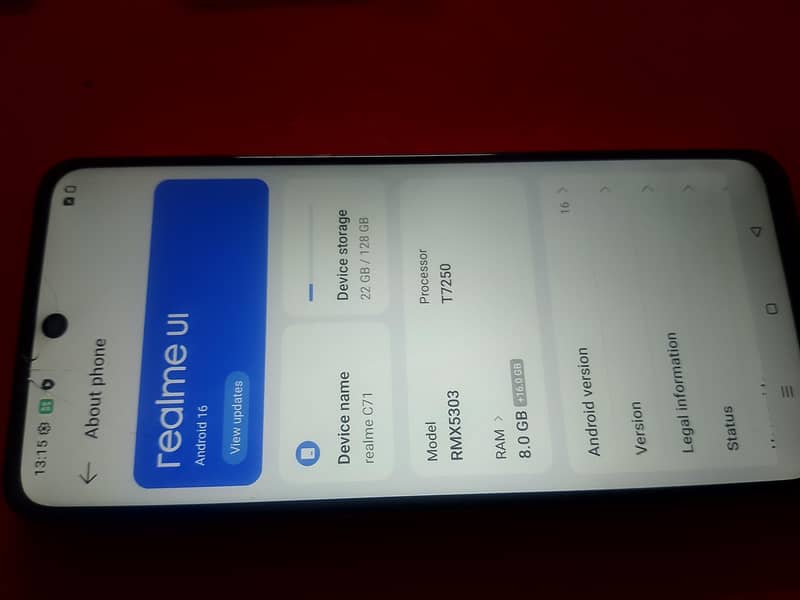 Realme C71 0