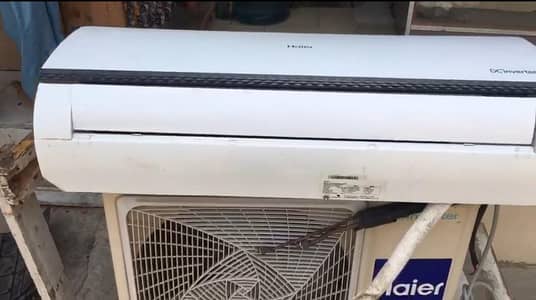 Haier 1 Ton DC inverter Ac for sale. excellent condition