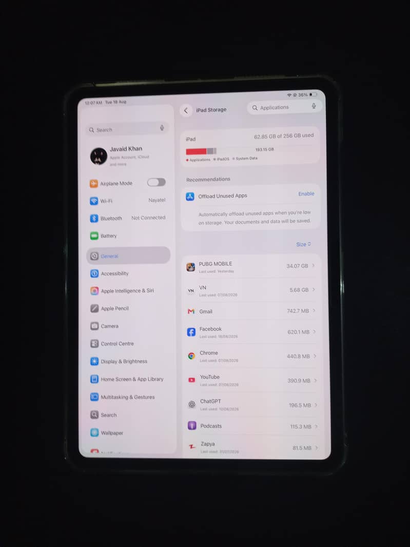 Ipad m5 256gb 3