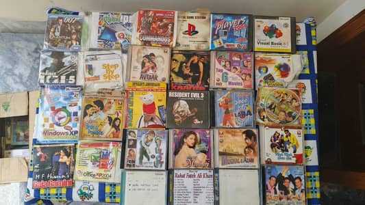 Movie CDs, Software & Games