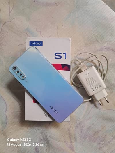 Vivo S1 Sky-blue-line color