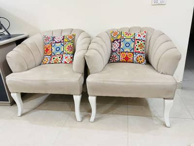 Two sofa chairs