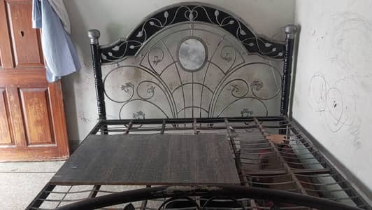 premium iron bed strong and durable