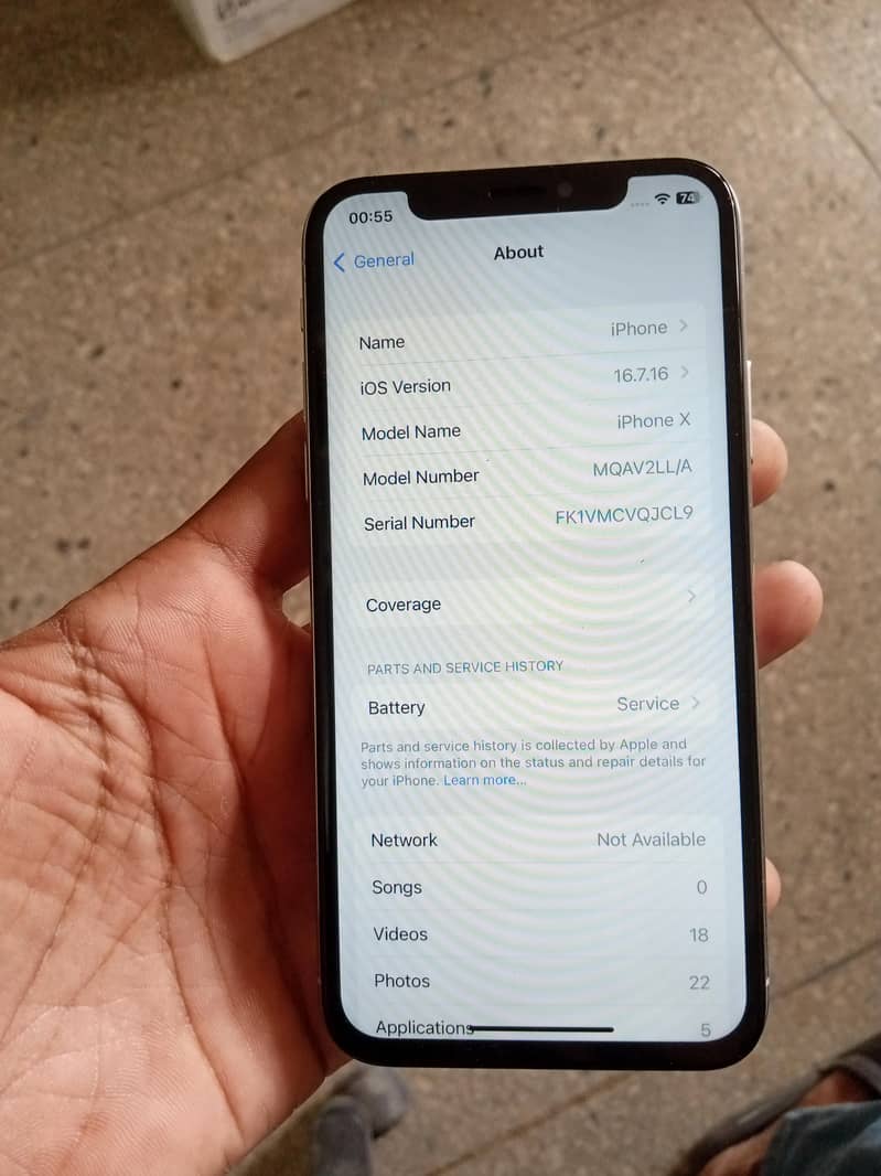 Apple iPhone X 7
