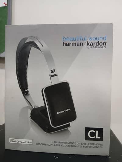 Harman Kardon CL High-Performance On-Ear Headphones (Brand New)