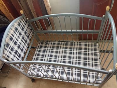 Shopino Baby Full Metal Cot & Baby Cradle