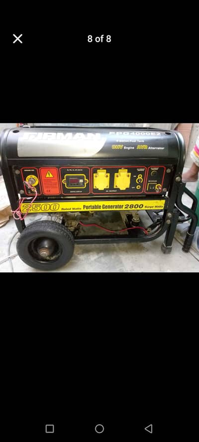 Fireman 3KVA Generator