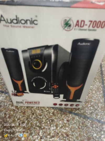 audionic speakers for sale box pack