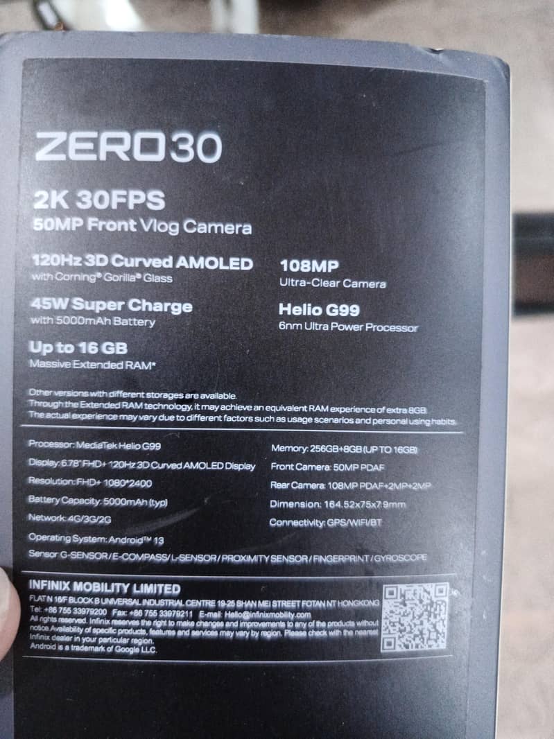 Infinix Zero 30 6