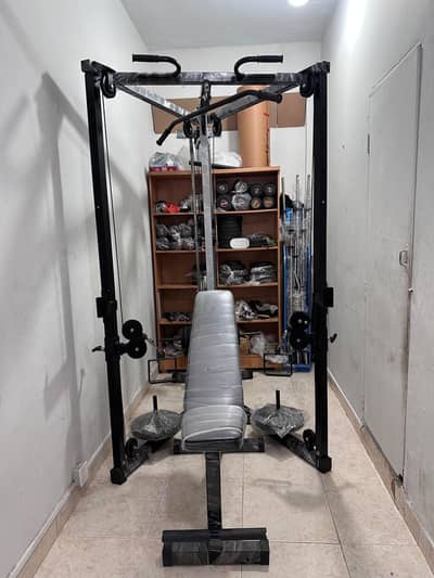 Exercise ( Functional trainer) cable cross/squat rack hoaers