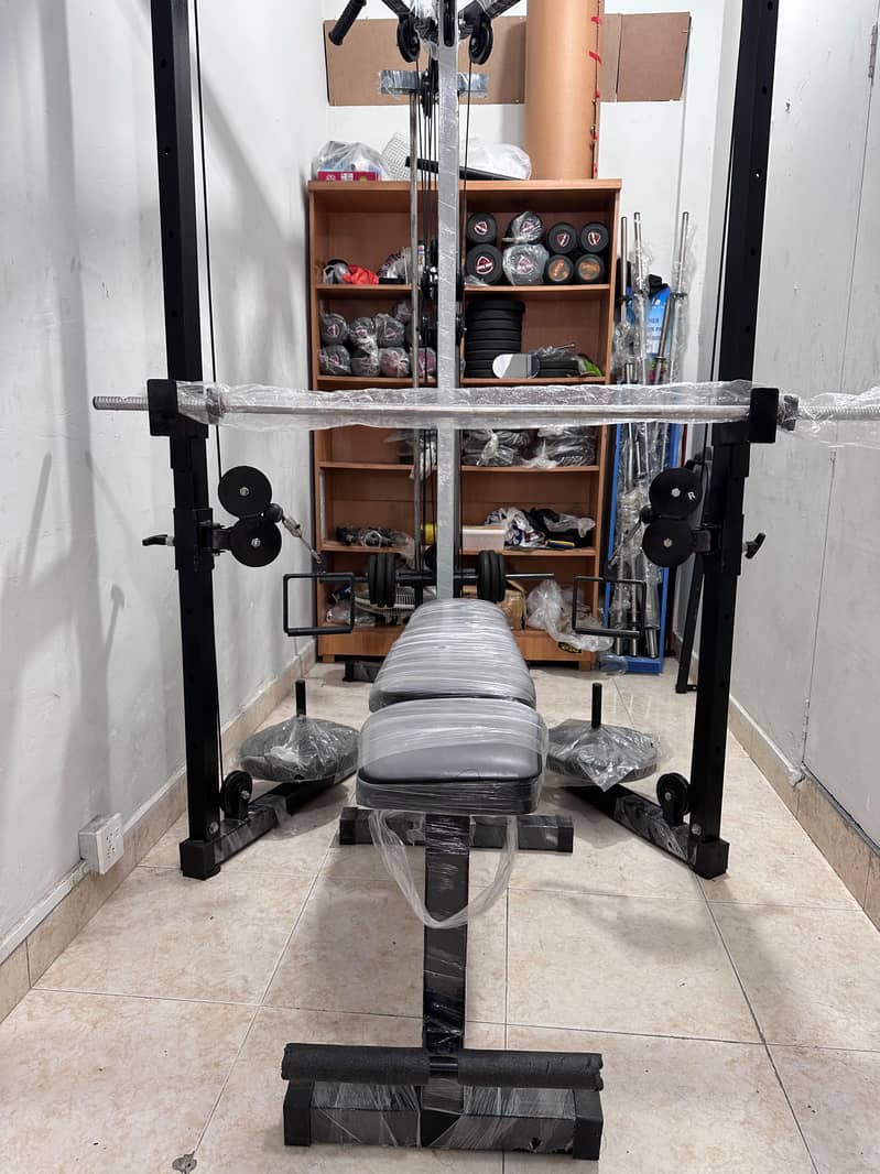 Exercise ( Functional trainer) cable cross/squat rack hoaers 2