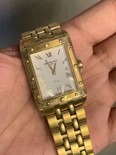Raymond Weil Gold Plated Watch