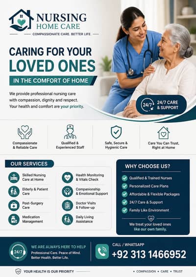 Home Nursing Services | Patient Care & Dressing Support