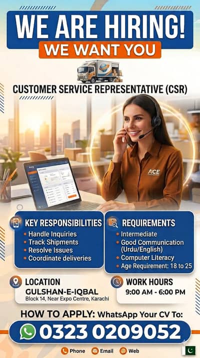 Hiring Customer Service Representative
