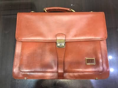 New Luxury Genuine Leather Briefcase/Handbag