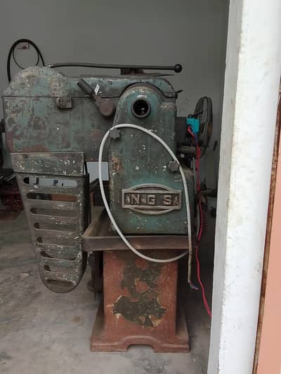 50mm bore lathe machine NGS for sale with 8inch chuck