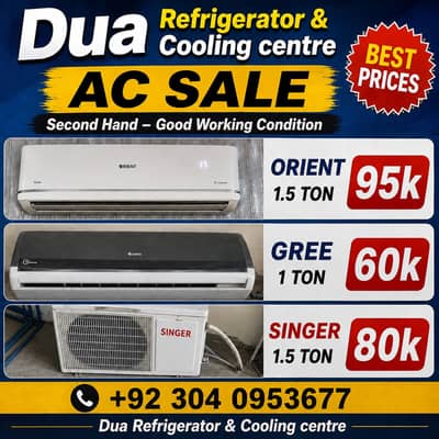 AC  Orient 1.5 Ton Inverter – Like New Condition Ac Sale