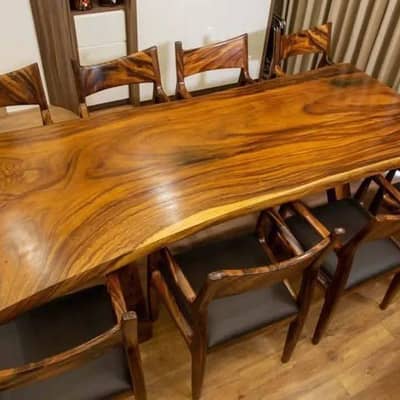 خوبصورت لکڑی کا Sofa & Chairs Set | مضبوط اور اعلیٰ کوالٹی فرنیچر
