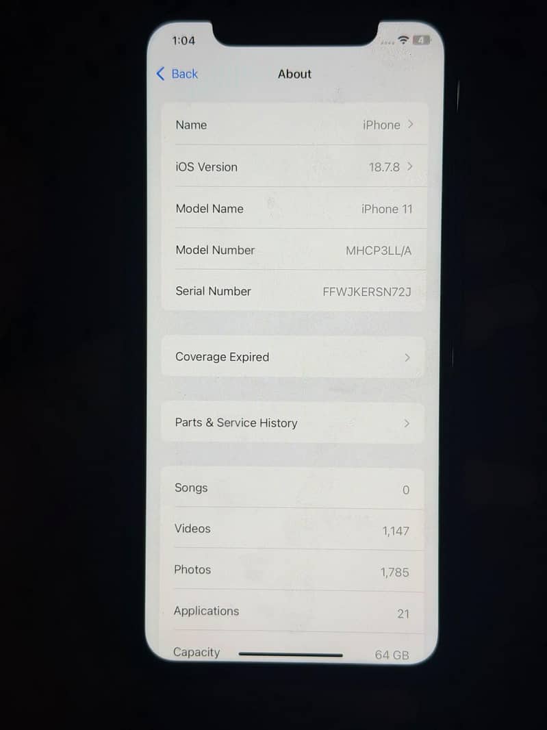 Apple iPhone 11 8