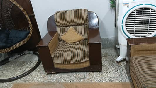 sofa and showcase for sale
