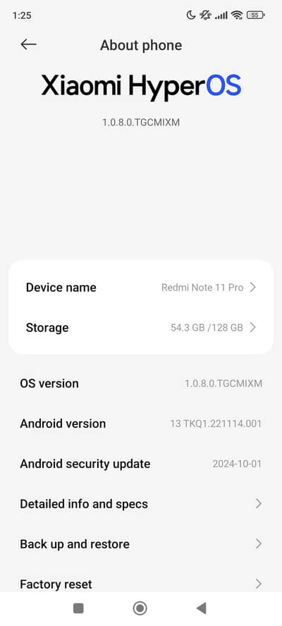 Xiaomi Redmi Note 11 Pro