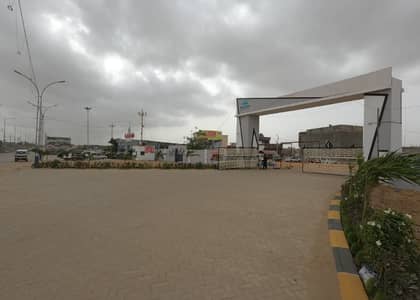 North Town Residency Phase 1, West Open, 120 Sqyds Plot on Main Entrance, 50 Ft Road.