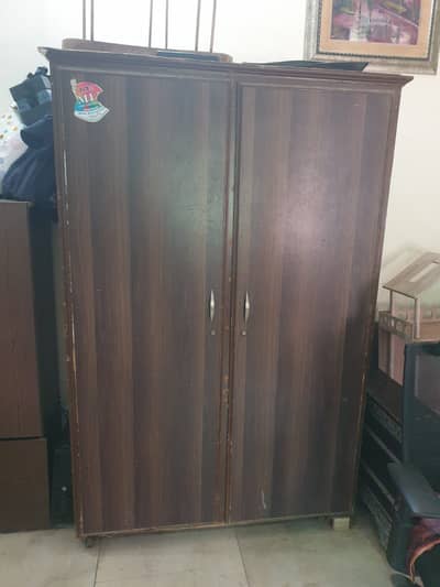 Double-Door Big Wardrobe for Urgent Sale