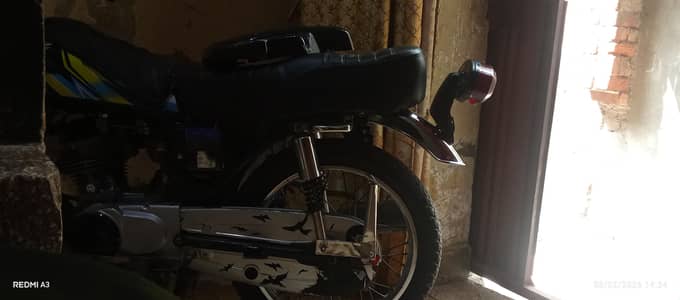 Honda cg 125 2014 model 2 tank Double Saman